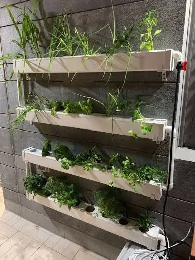NFT Wall Mounted (80 Planter) (Without Growlights)